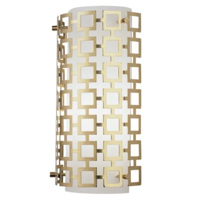 Parker Half Round Wall Sconce by Jonathan Adler - Starlight Lighting USA and Canada